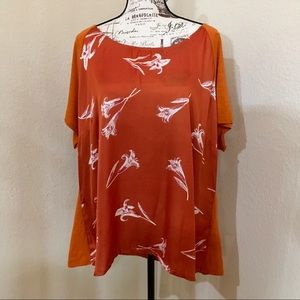 Lucky Brand Lily Floral Top